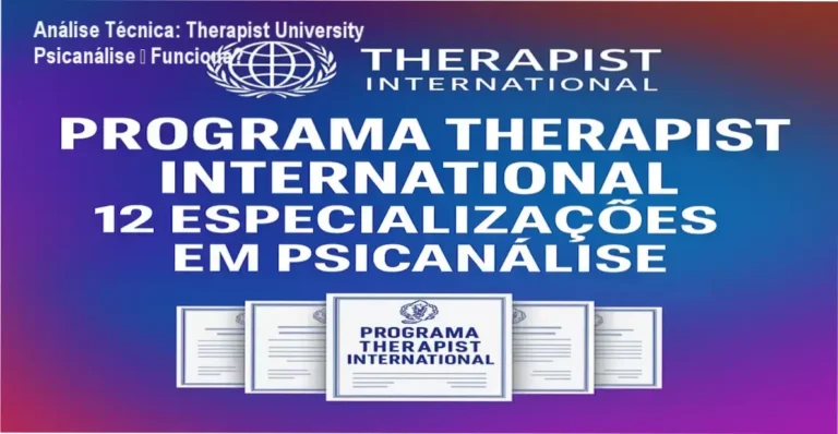 Análise Técnica: Therapist University Psicanálise – Funciona? 18 Therapist University Psicanálise – bastidores e funcionamento interno do programa
