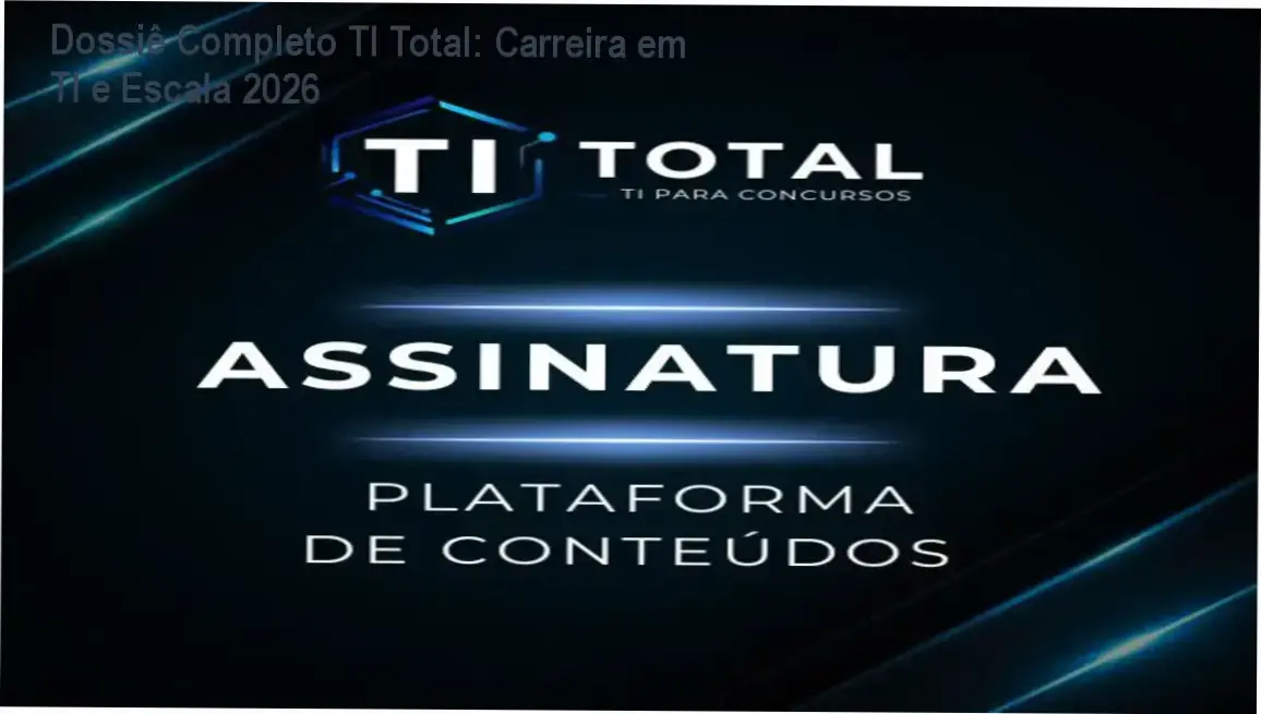 Capa do eBook TI Total mostrando trilha de aprendizagem em TI e oportunidades de carreira
