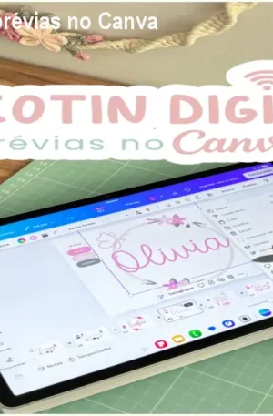Tricotin Digital: Crie prévias no Canva e venda mais