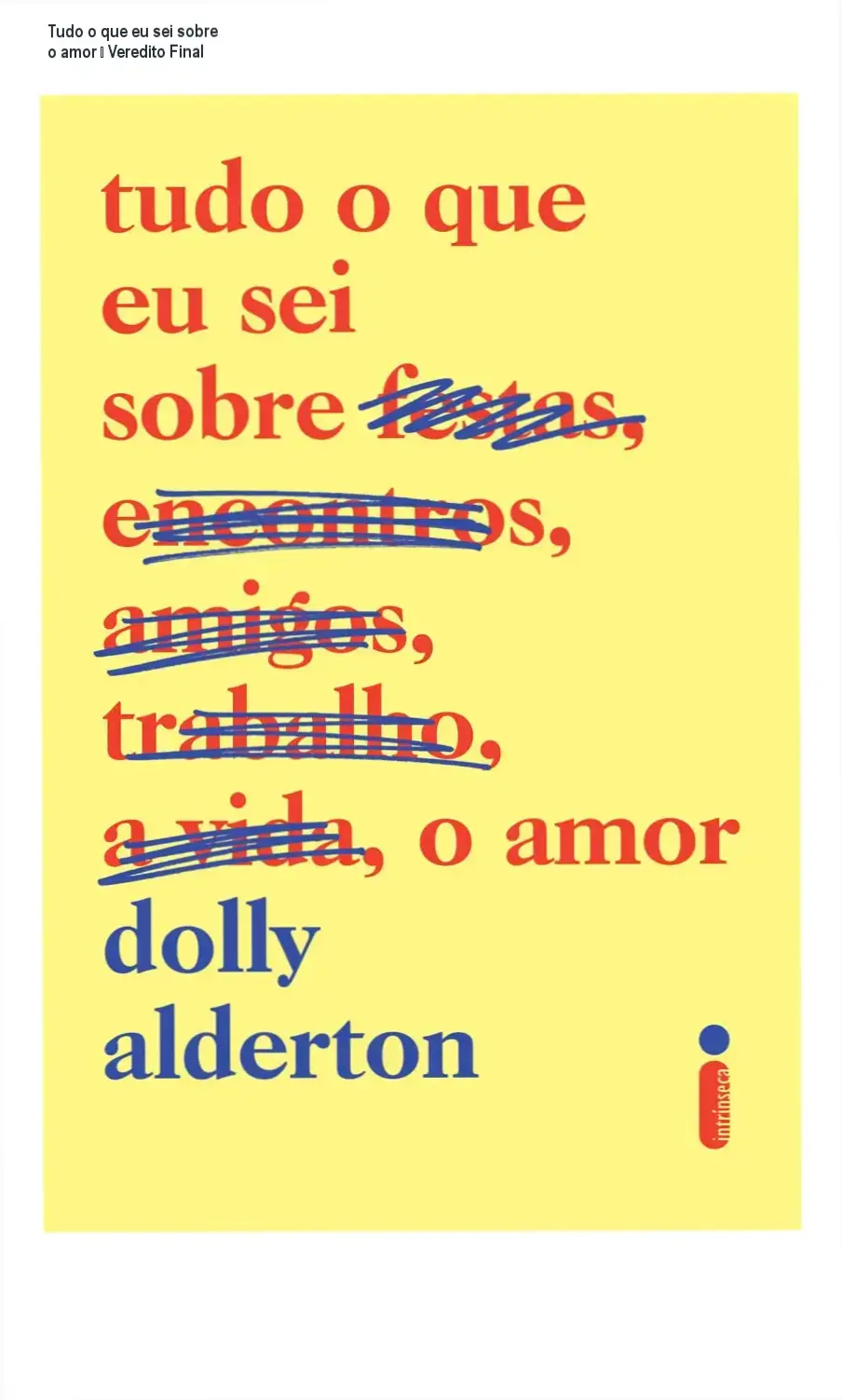 Tudo o que eu sei sobre o amor de Dolly Alderton – veredito final e recomendação de compra
