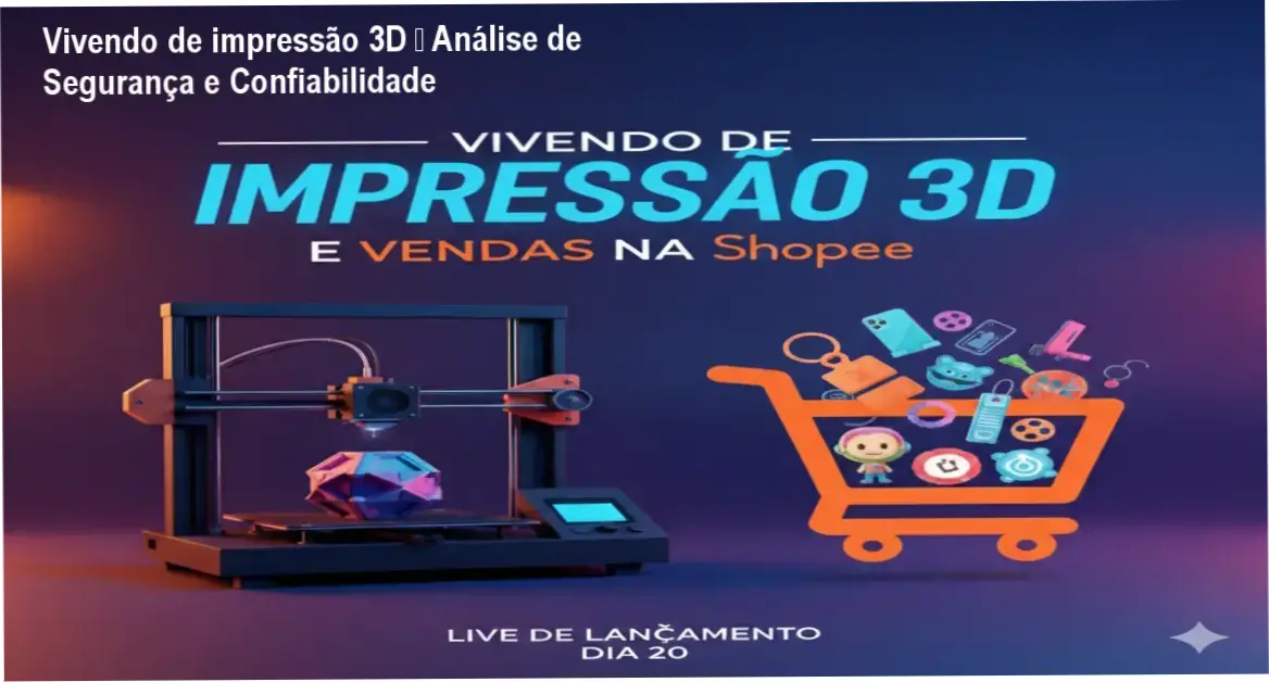 Vivendo de impressão 3D de Fabricio Teixeira – reputação, segurança e risco de fraude
