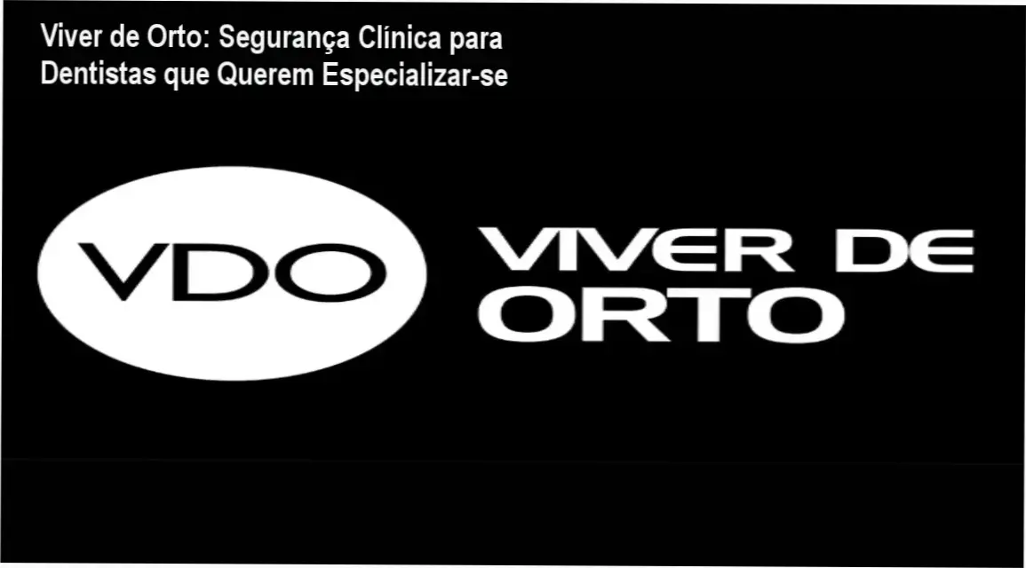 Prof. Dr. Gabriel Barberio apresentando o curso Viver de Orto para dentistas