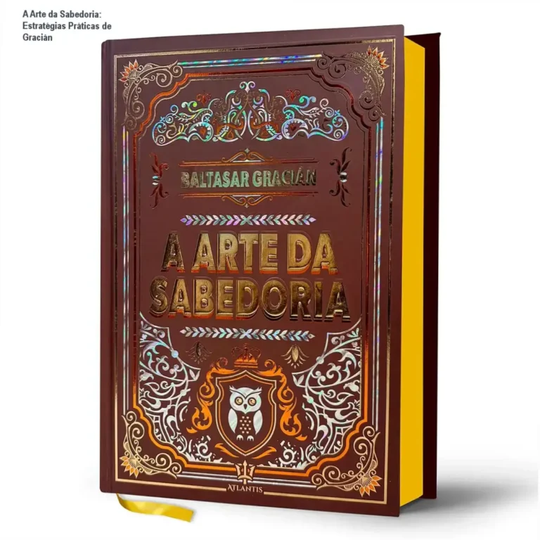 Ilustração da capa de capa dura A Arte da Sabedoria de Baltasar Gracián