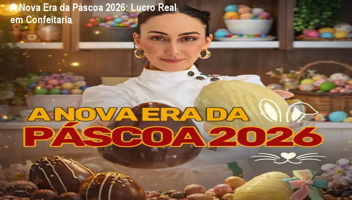 A Nova Era da Páscoa 2026: Lucro Real em Confeitaria 1 A Nova Era da Páscoa 2026: Lucro Real em Confeitaria