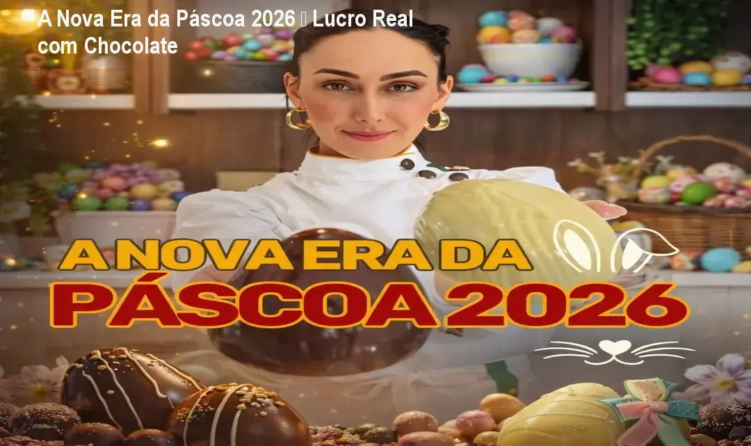 A Nova Era da Páscoa 2026 – Lucro Real com Chocolate 1 A Nova Era da Páscoa 2026 – Lucro Real com Chocolate