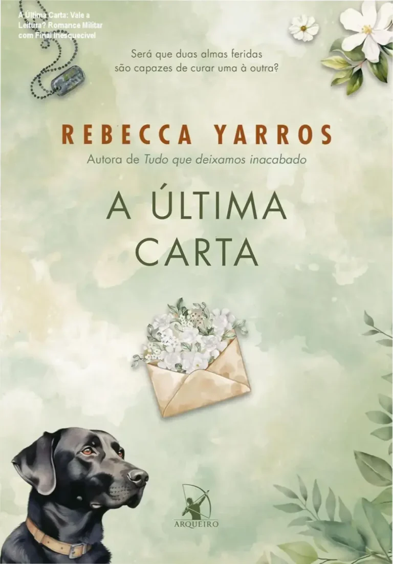 A Última Carta: Vale a Leitura? Romance Militar com Final Inesquecível 17 Capa estilizada de 'A Última Carta' com sombras dramáticas e figura misteriosa, destacando o tema de identidade oculta no romance militar