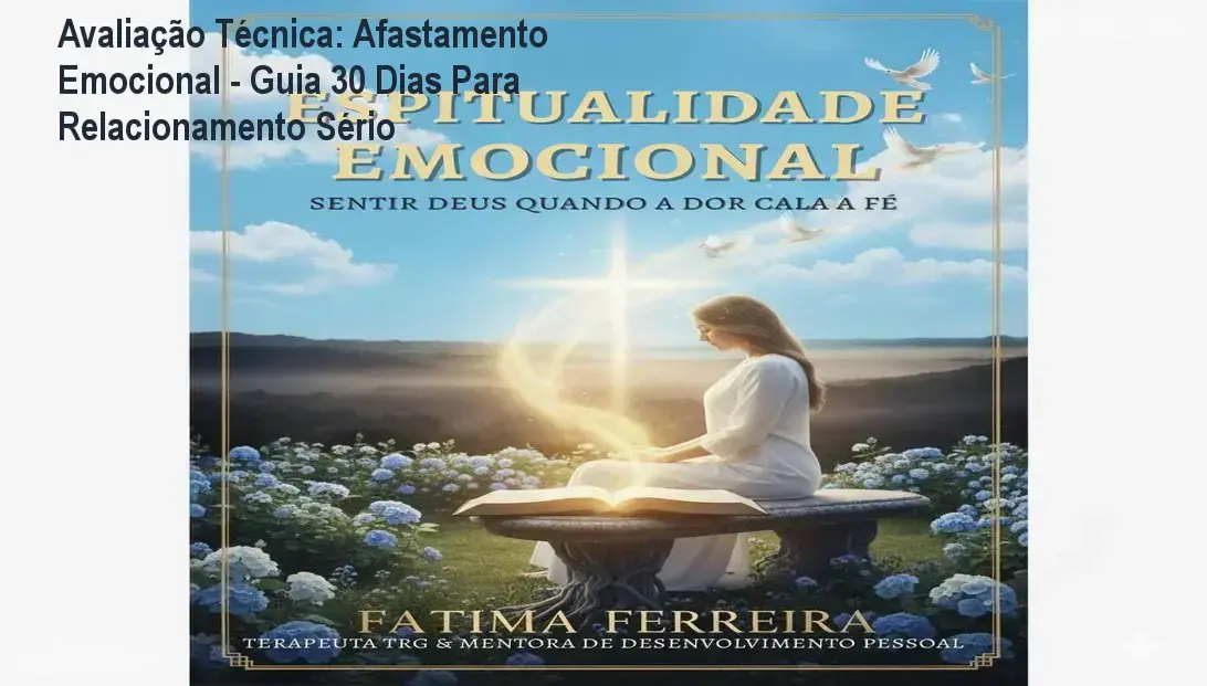 Foto promocional com texto sobre distanciamento emocional aplicado em relacionamento