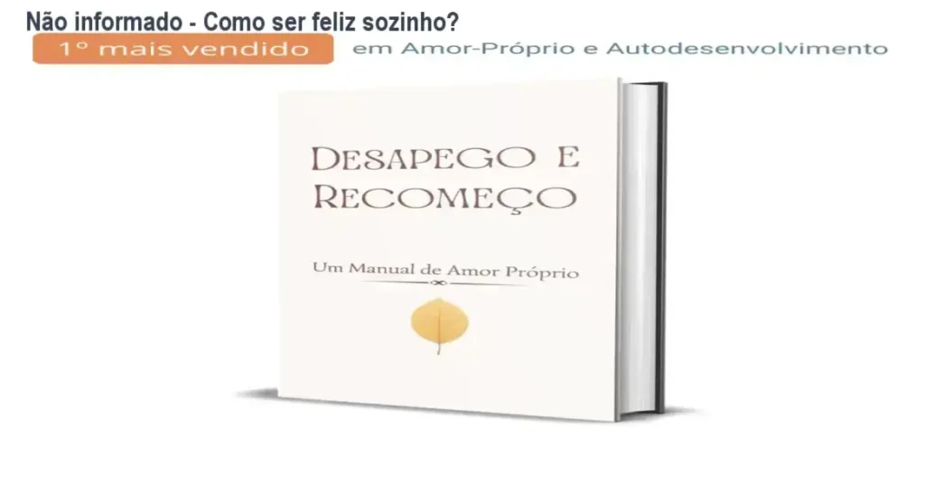 Não informado - Como ser feliz sozinho? 1 Capa do livro Aprenda a Ser Feliz Sozinho mostrando pessoa lendo e sorrindo