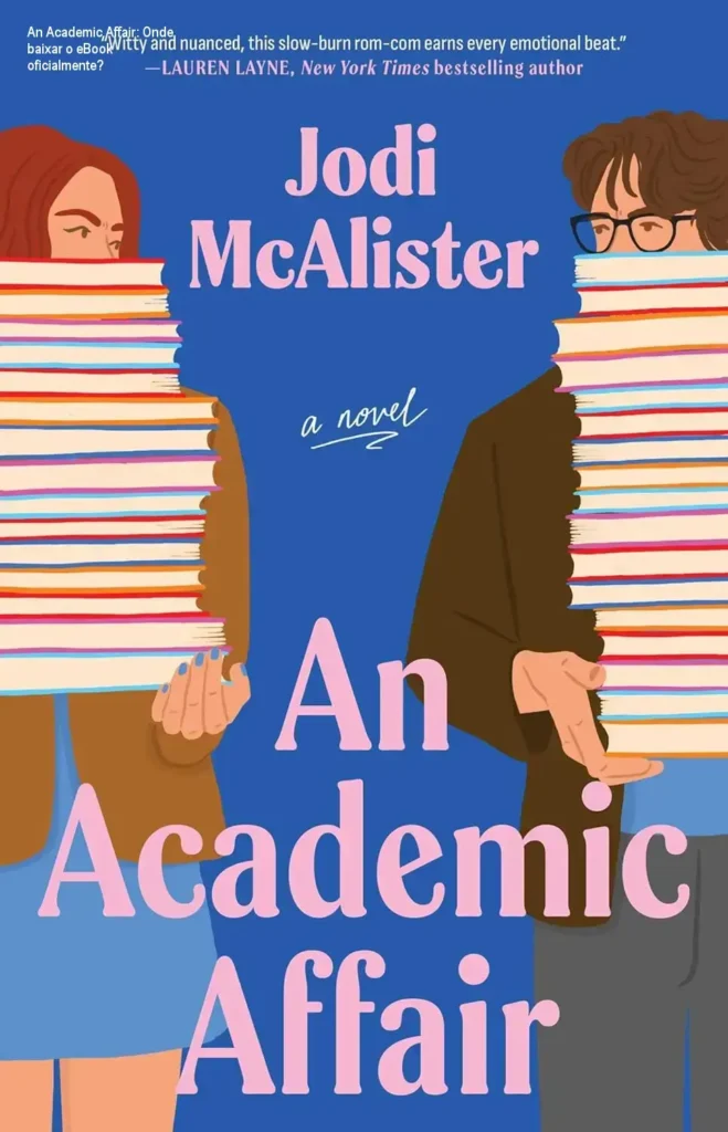 An Academic Affair: Onde baixar o eBook oficialmente? 1 Capa do eBook An Academic Affair em inglês