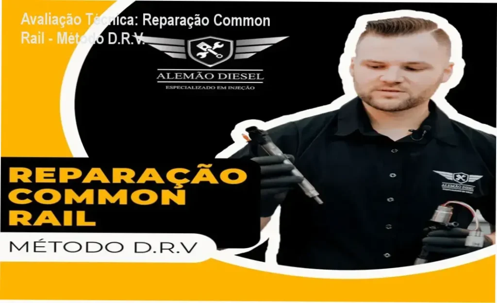 Guia explicativo sobre o produto digital Reparação Common Rail - Método D.R.V.