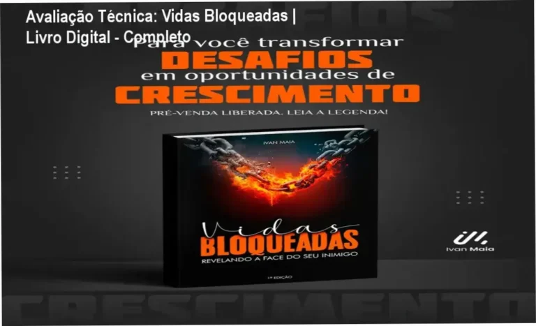 Guia explicativo sobre o produto digital Vidas Bloqueadas | Livro Digital - Completo
