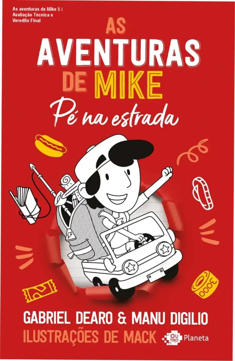 As aventuras de Mike 5 – Avaliação Técnica e Veredito Final 1 Capa do livro As aventuras de Mike 5 mostrando o trailer com cachorro-quente gigante