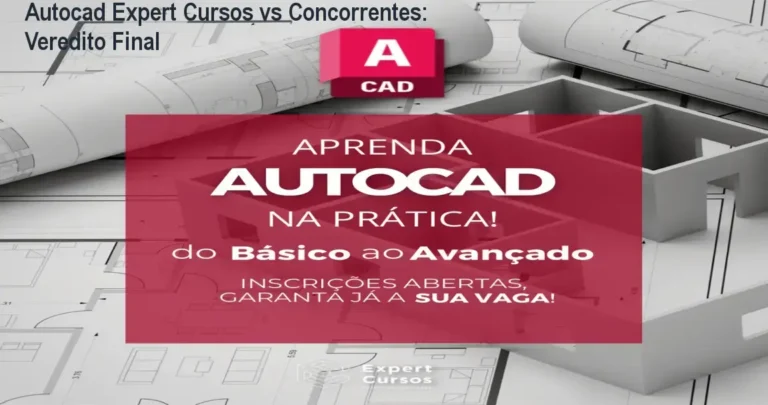 Autocad Expert Cursos + comparação com concorrentes e alternativas | legenda: diferenças, vantagens e limitações frente aos concorrentes | nome_arquivo: autocad-expert-cursos-comparativo
