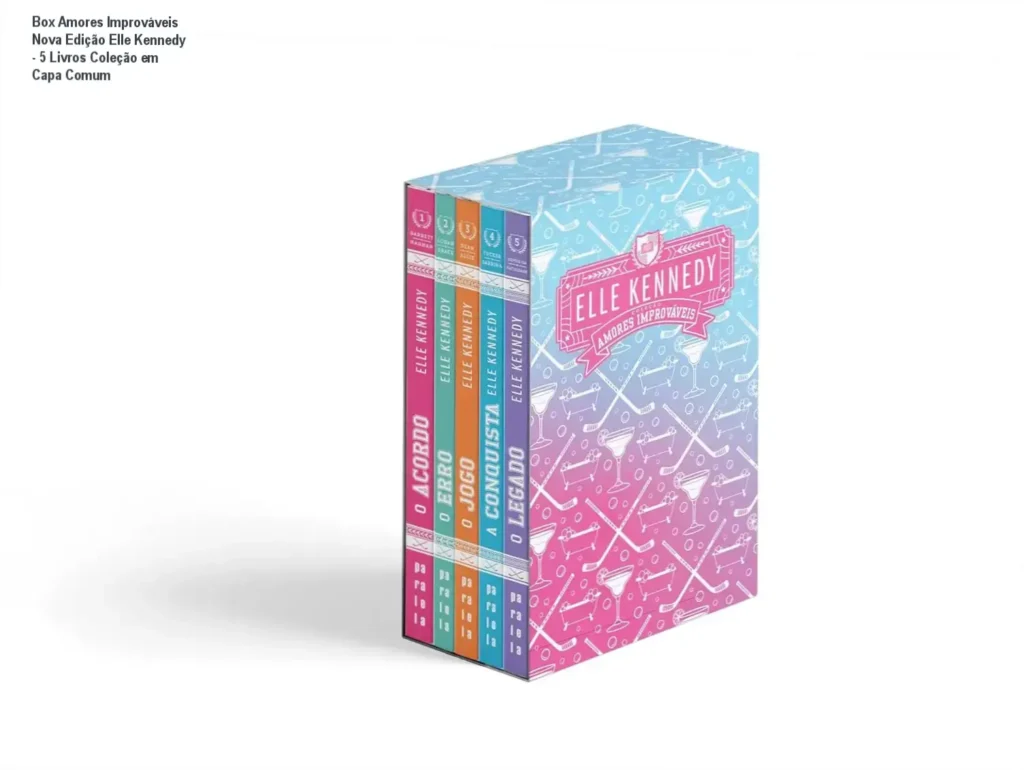 Box Amores Improváveis Nova Edição Elle Kennedy - 5 Livros Coleção em Capa Comum 1 Box da série Amores Improváveis Nova Edição com 5 livros de Elle Kennedy em capa comum