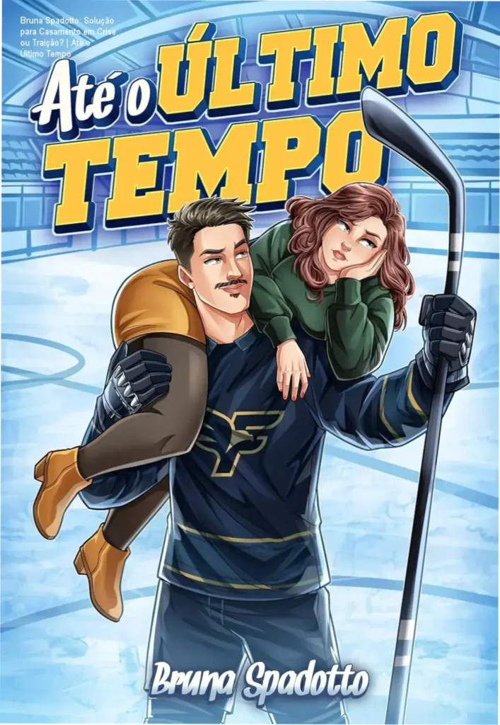 Bruna Spadotto: Solução para Casamento em Crise ou Traição? | Até o Último Tempo 1 Capa do eBook 'Até o Último Tempo' de Bruna Spadotto com destaque para os personagens principais.