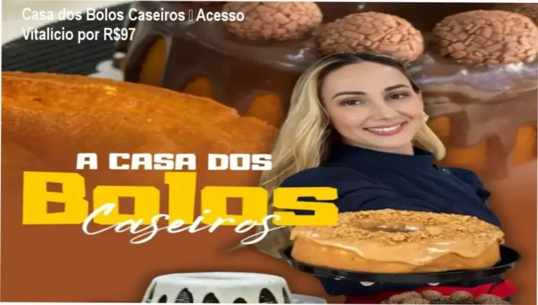 Casa dos Bolos Caseiros de Marrara Bortoloti – acesso vitalício