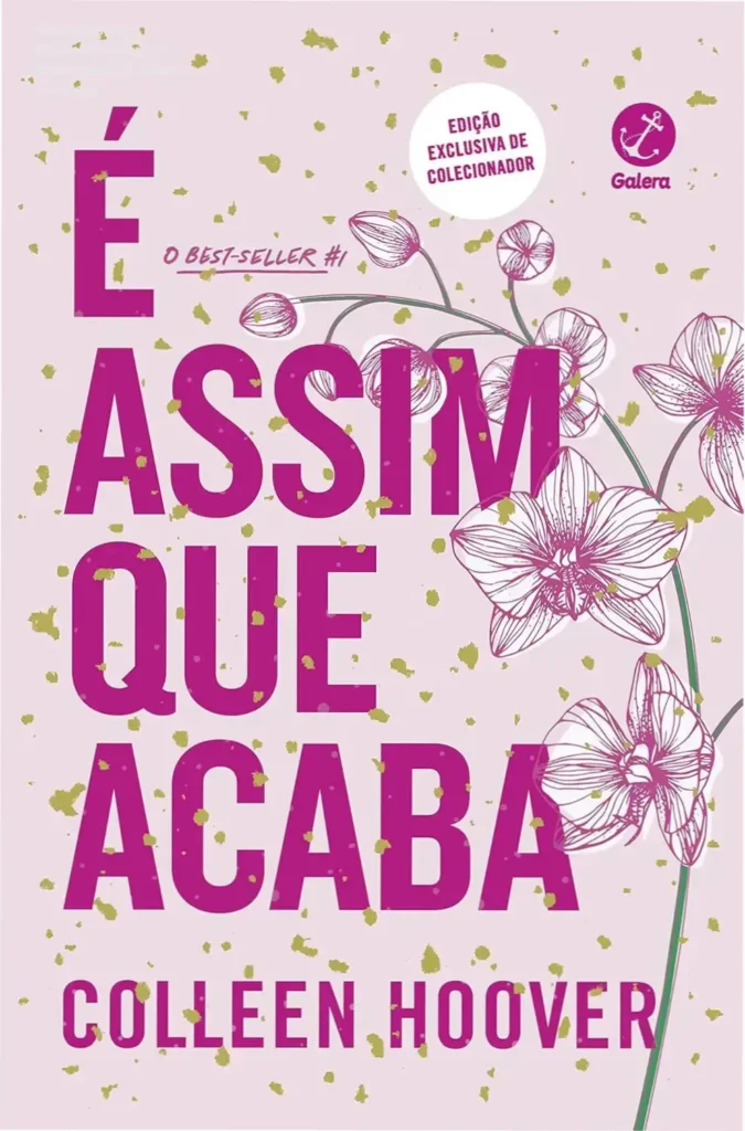 Colleen Hoover – Avaliação Técnica do eBook Kindle 'É assim que acaba' 1 Capa do eBook Kindle 'É assim que acaba' de Colleen Hoover em destaque