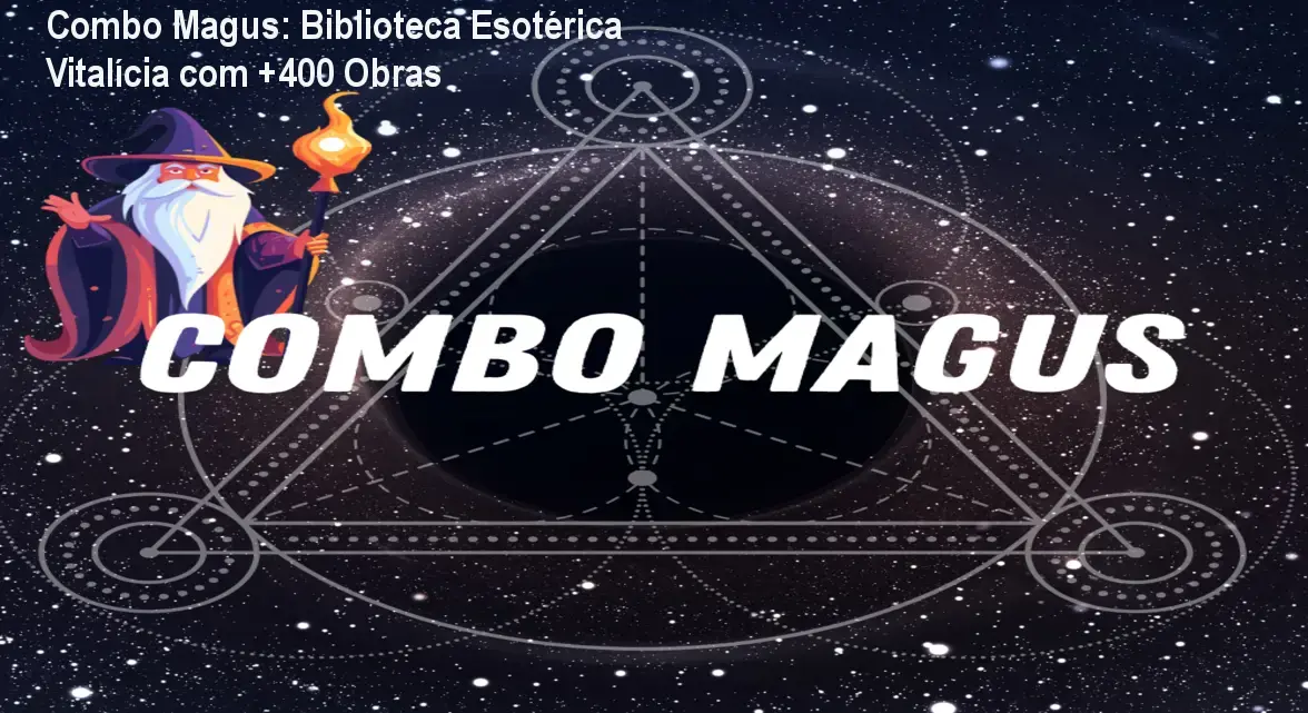 Combo Magus: Biblioteca Esotérica Vitalícia com +400 Obras 1 Combo Magus: Biblioteca Esotérica Vitalícia com +400 Obras