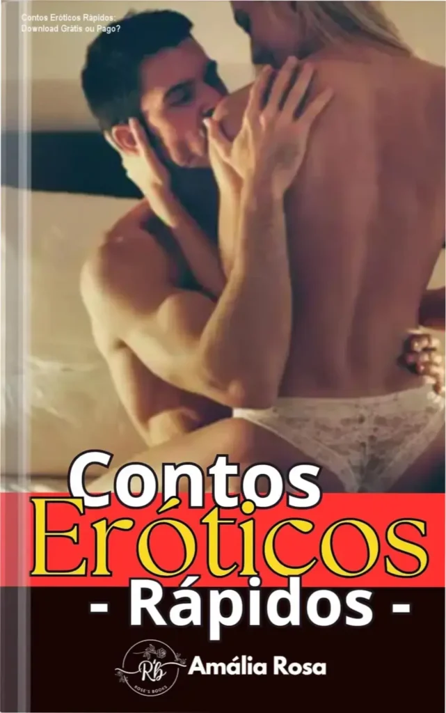 Capa do livro Contos Eróticos Rápidos de Amália Rosa com destaque para histórias curtas e fantasias ousadas em formato digital