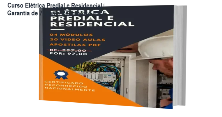 Curso Elétrica Predial e Residencial compra segura e acesso oficial