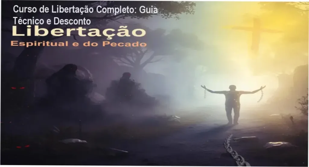 Capa do Curso de Libertação Completo com destaque para desconto e cupom