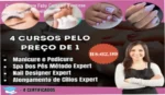 Aprendendo técnicas de manicure profissional com Fabiana Cardoso em curso online.