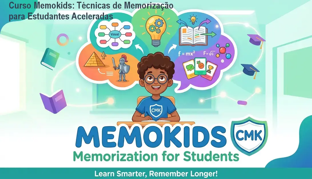 Curso Memokids: Técnicas de Memorização para Estudantes Aceleradas 1 Curso Memokids: Técnicas de Memorização para Estudantes Aceleradas