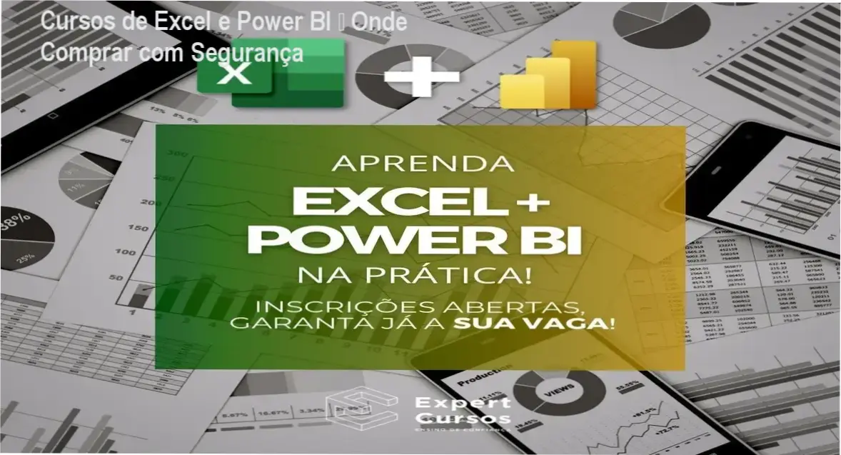 Cursos de Excel e Power BI – Onde Comprar com Segurança 1 Cursos de Excel e Power BI - cupom desconto e oferta oficial
