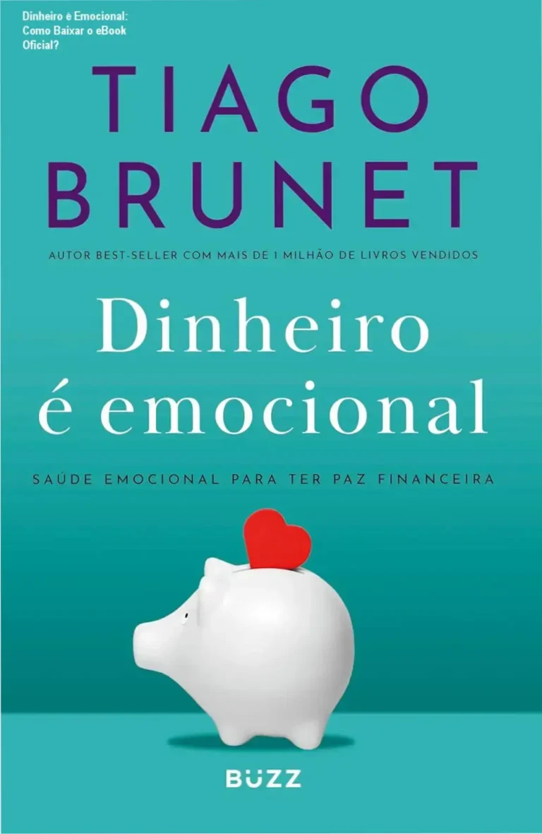 Capa do eBook Dinheiro é Emocional mostrando caminho para download oficial