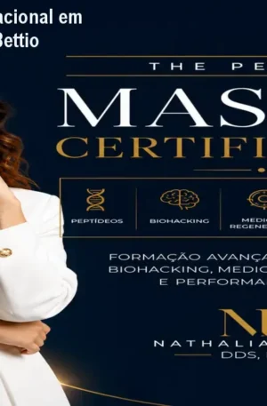 Curso Certificação Internacional em Peptídeos - Dra Nathalia Bettio