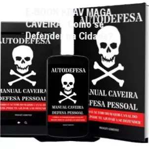 E-BOOK KRAV MAGA CAVEIRA: Como se Defender na Cidade? 1 Capa do E-BOOK KRAV MAGA CAVEIRA destacando texto 'Defesa Pessoal Urbana'