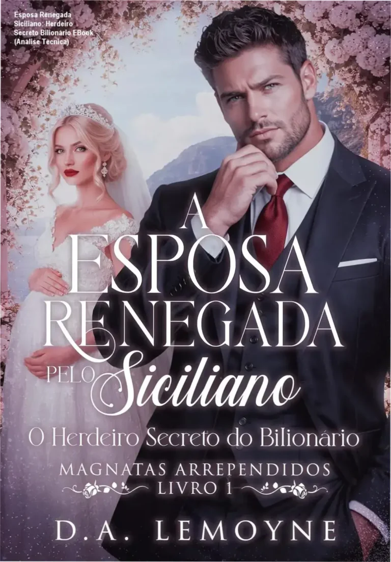 Esposa Renegada Siciliano: Herdeiro Secreto Bilionário EBook (Análise Técnica) 9 Capa do ebook 'Magnatas Arrependidos Livro 1' com destaque para o título e autor