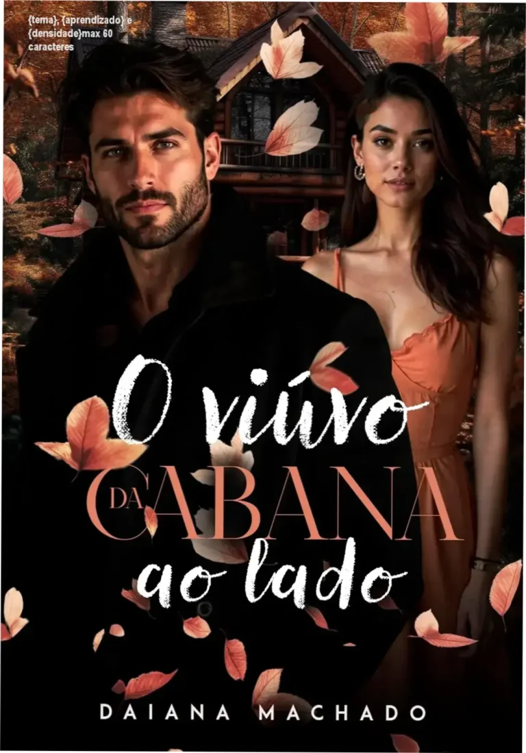 {tema}, {aprendizado} e {densidade}max 60 caracteres 17 Capa digital mostrando cowboy viúvo e vizinha em foto ao ar livre com distantia e tensão visual