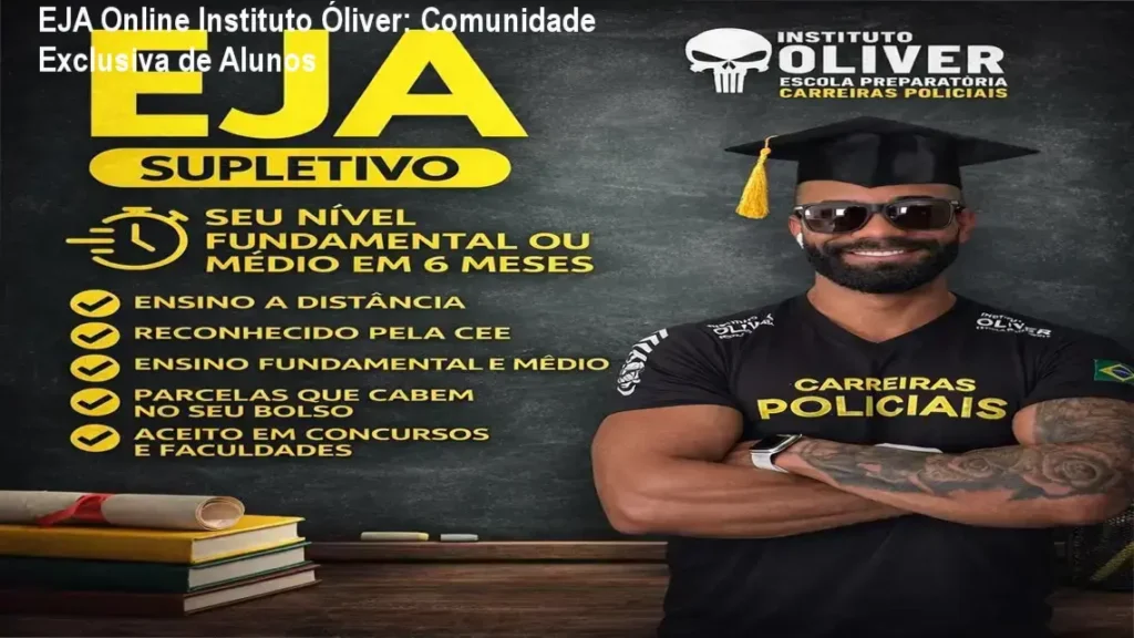 EJA Online Instituto Óliver: Comunidade Exclusiva de Alunos 1 EJA Online Instituto Óliver comunidade de alunos e networking educativo