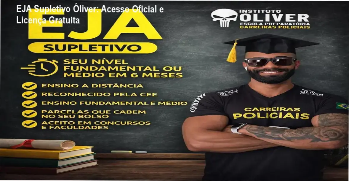EJA Supletivo Óliver download gratuito e licença oficial