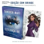 Capa dura da edição de luxo limitada do livro Estilhaça-me com brinde exclusivo