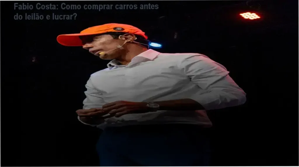 Fabio Costa: Como comprar carros antes do leilão e lucrar? 1 Fabio Costa explicando o Método ADL para compra de carros antes do leilão