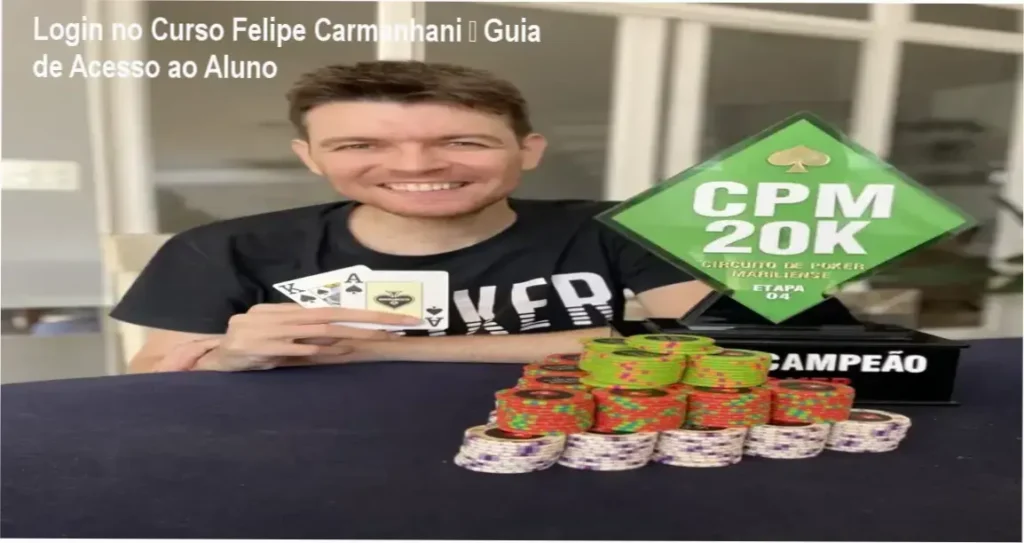 Felipe Carmanhani login área de membros da plataforma do curso