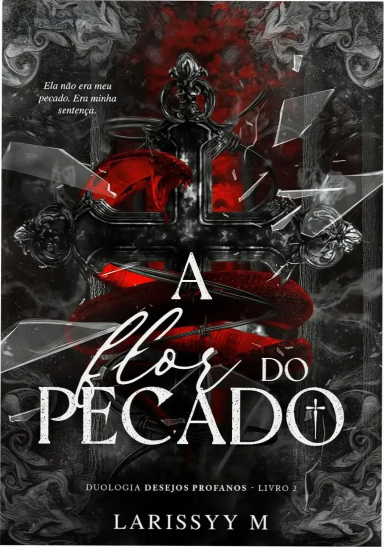 Capa destacada do eBook Flor do Pecado mostrando uma cena intrigante entre os personagens principais.