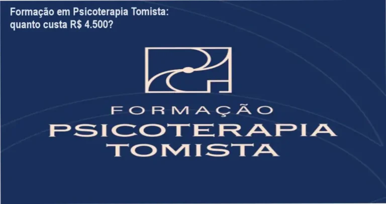 Formação em Psicoterapia Tomista custo-benefício e valor percebido