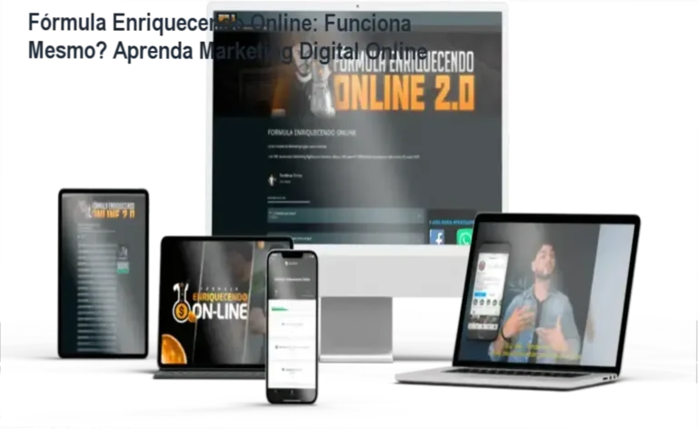 Fórmula Enriquecendo Online: Funciona Mesmo? Aprenda Marketing Digital Online 10 Módulos de marketing digital incluindo mentorias semanais ao vivo