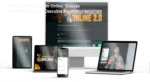 Imagem ilustrativa do curso online Fórmula Enriquecendo Online, mostrando módulos e mentorias ao vivo.