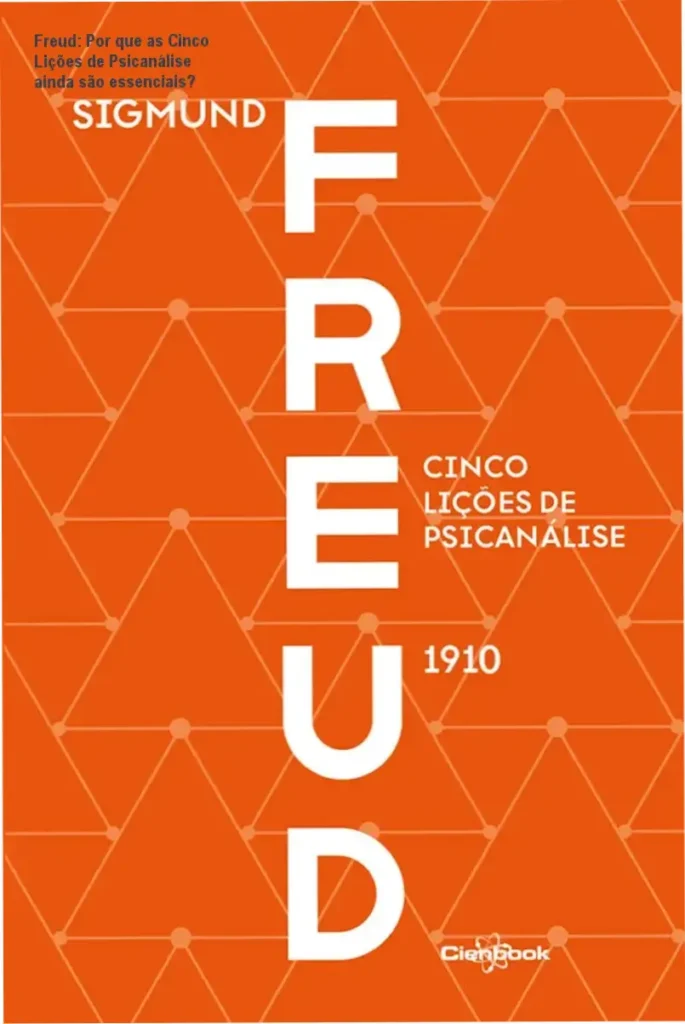 Capa do livro Cinco Lições de Psicanálise de Sigmund Freud, edição em português
