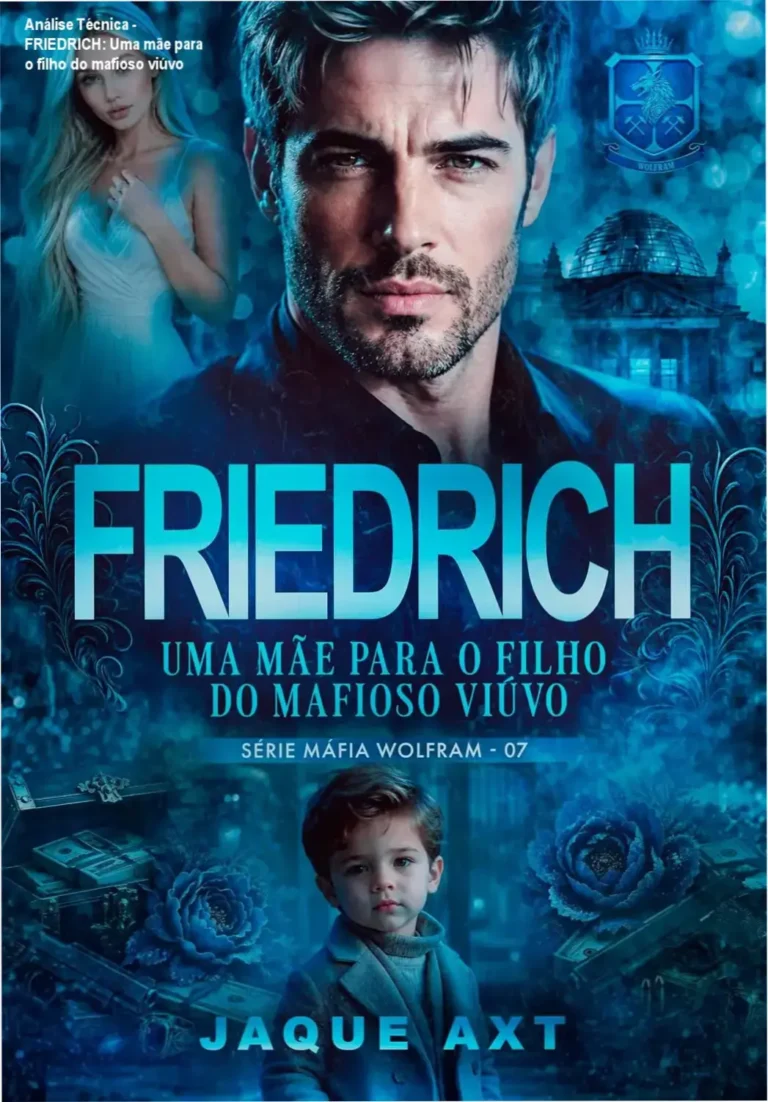 Análise Técnica - FRIEDRICH: Uma mãe para o filho do mafioso viúvo 2 Capa com destaque para Friedrich e Annabella em convivência emocional sob teto compartilhado