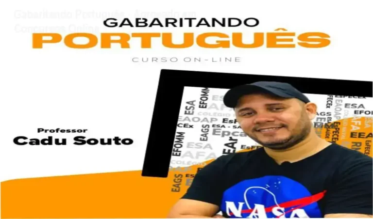 Gabaritando Português - Aprovado em Concursos Online 12 Aluno estudando gramática portuguesa usando celular em ambiente escolar.