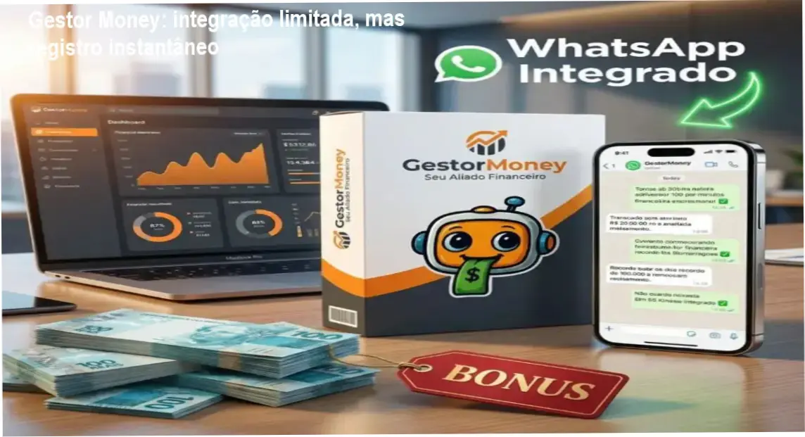 Gestor Money de Anderson Rey – cronograma de uso e carga horária