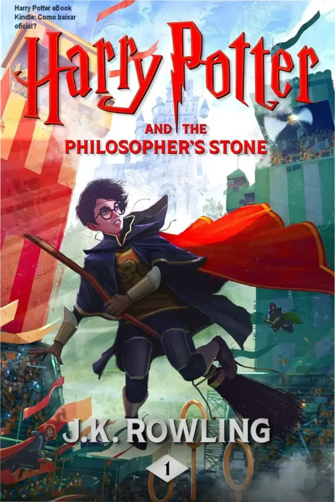 Capa do eBook Kindle Harry Potter and the Philosopher's Stone