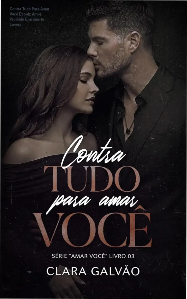 Capa digital do romance Amar Vô-9, com nomes dos personagens principais entrelaçados em padrões de justiça e segredos