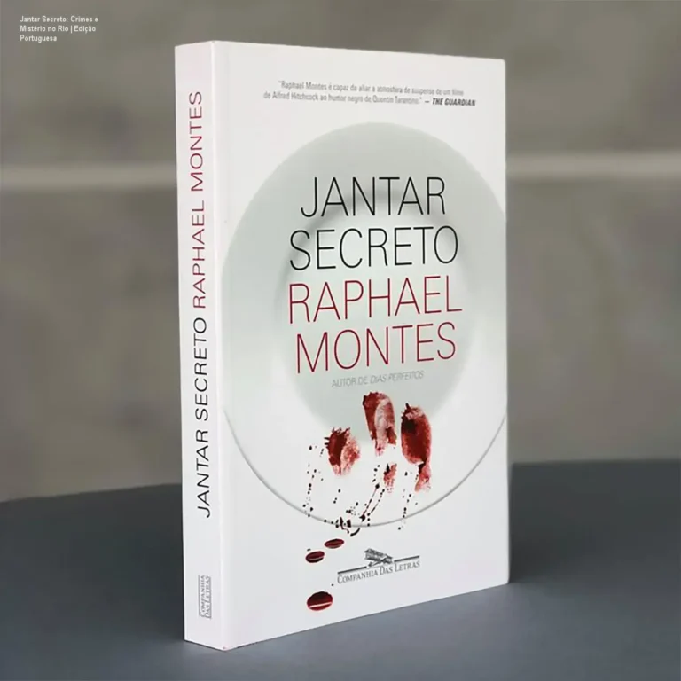 Capa ilustrada do livro 'Jantar Secreto' de Raphael Montes