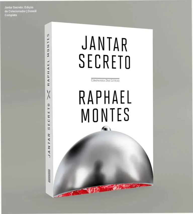 Jantar Secreto: Edição de Colecionador | Dossiê Completo 1 Edição de colecionador do livro Jantar Secreto de Raphael Montes em capa dura com detalhes exclusivos